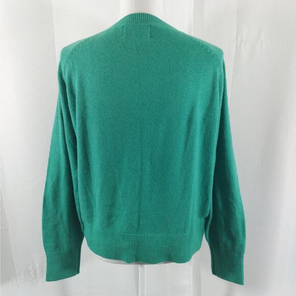 NWOT! OLD NAVY! TEAL GREEN ULTRA SIFT DEEP V-NECK CLASSIC PULLOVER SWEATER! SZ S - Picture 5 of 8